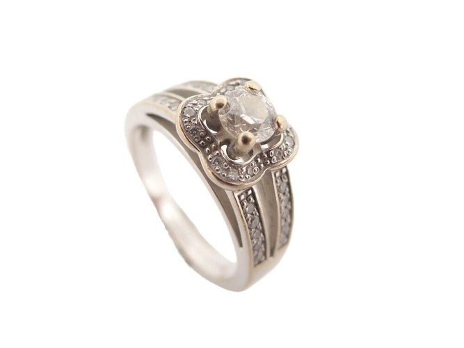 Bague 48 bague MAUBOUSSIN chance of love n3 ri0489wgdi 48 diamant or blanc 18k 58 Facettes 251915
