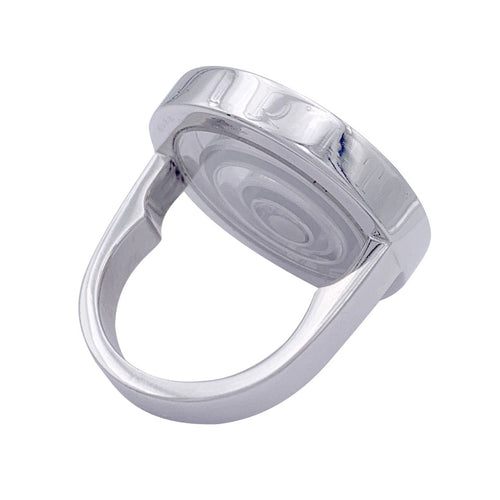 Bague 54 Bague Chopard, "Happy Spirit", or blanc, diamant. 58 Facettes 32181