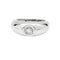 Bague 55 Bague jonc, or blanc, diamant. 58 Facettes 30841