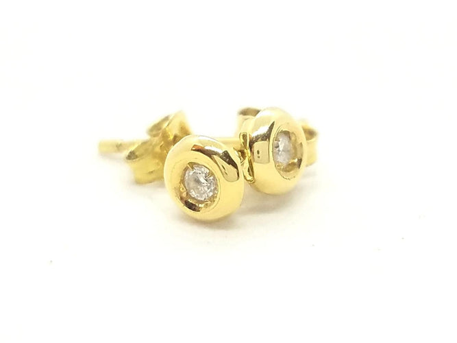 Boucles d'oreilles Boucles d'oreilles Or jaune Diamant 58 Facettes 579230RV
