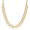 Collier Collier vintage fleurettes d'or et perles 58 Facettes 21-835