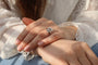 Bague Bague or gris et diamants "Bouquet Précieux" 58 Facettes 823