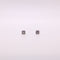 Boucles d'oreilles Clous d'oreilles diamants et or blanc 58 Facettes