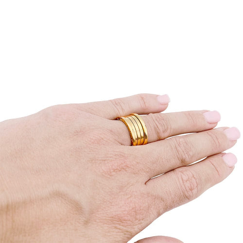 Bague 51 Bague Bulgari, "B.Zero1", or jaune 58 Facettes 32795