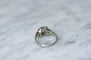 Bague Bague Hexagonale Art Déco Diamants 58 Facettes