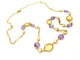 Collier Collier Sautoir Or jaune Citrine 58 Facettes 06600CD