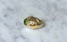 Bague Bague boule coeur péridot et citrines 58 Facettes