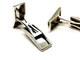 Boutons de manchette Boucheron Boutons de manchette Or blanc 58 Facettes 1312946CN