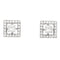 Boucles d'oreilles Boucles d'oreilles Boucheron,"Ava", or blanc et diamants. 58 Facettes 30787