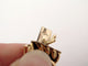 Bracelet bracelet large maille americaine en or jaune 18k 58 Facettes 254717