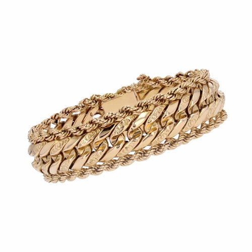 Bracelet Bracelet en or vintage 58 Facettes CVBR50