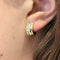 Boucles d'oreilles Boucles d'oreilles 2 Ors Diamants 58 Facettes 28905
