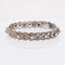 Bracelet Bracelet ancien plumes d'or blanc et diamants 58 Facettes 23-083A