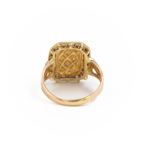 Bague 50 Bague Chevalière Or jaune Diamant 58 Facettes 1649330CN