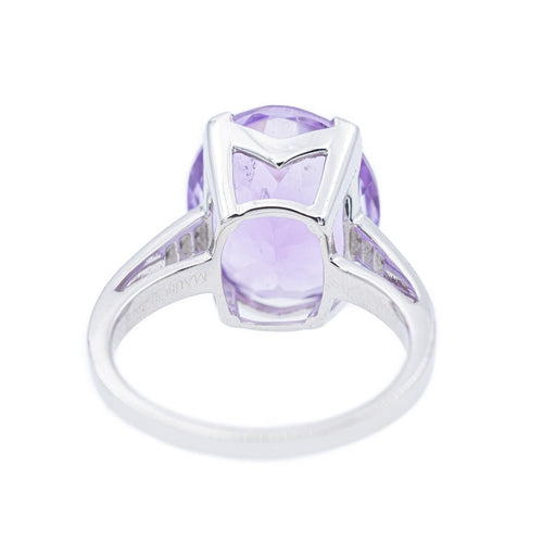 Bague 54 Mauboussin Bague Cocktail Mon bébé d'Amour Or blanc Améthyste 58 Facettes 2303180CN