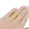Bague 50 Bague H.Stern, "Oscar Niemeyer", or jaune mat. 58 Facettes 33587