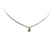 Collier Collier Chaîne + pendentif Or blanc Diamant 58 Facettes 1423255CD