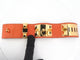 Bracelet bracelet HERMES collier de chien medorcuir swift orange dore 58 Facettes 254417