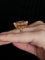 Bague Or Jaune / Citrine / 53 BAGUE "LADY" OR & CITRINE 58 Facettes BO/220019