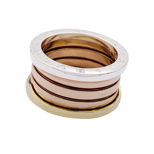 Bague 53 Bague Bulgari, "B.Zero1", trois ors. 58 Facettes 33226