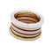 Bague 53 Bague Bulgari, "B.Zero1", trois ors. 58 Facettes 33226