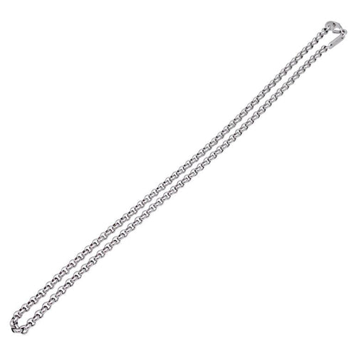 Collier Chaine Chopard en or blanc. 58 Facettes 32887