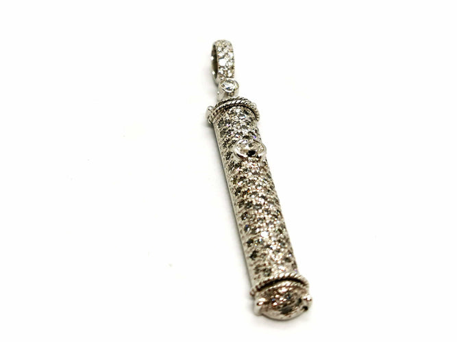 Pendentif Pendentif Or blanc Diamant 58 Facettes 1091766CN