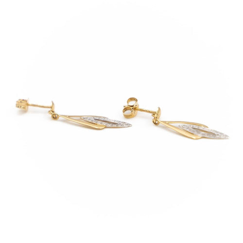 Boucles d'oreilles Boucles d'oreilles Or jaune Diamant 58 Facettes 1740873CN