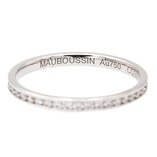 Bague 59 Mauboussin Bague Alliance Parce que je l'aime Or blanc Diamant 58 Facettes 2308808CN