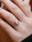 Bague 58 Bague Art-Déco Or blanc Platine Diamants 58 Facettes J169
