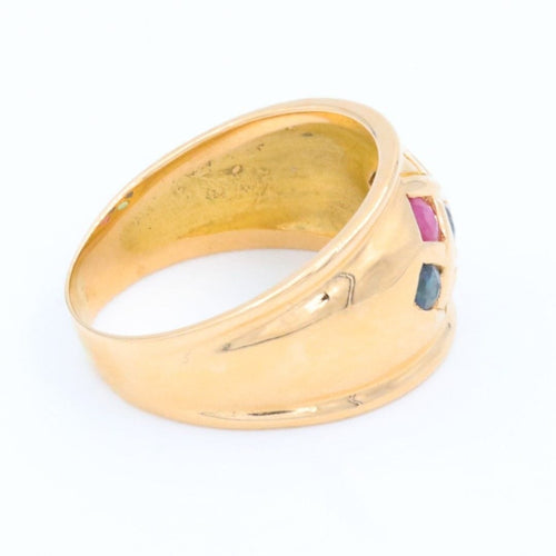 Bague 54 Bague Or jaune Saphir 58 Facettes 1680694CN