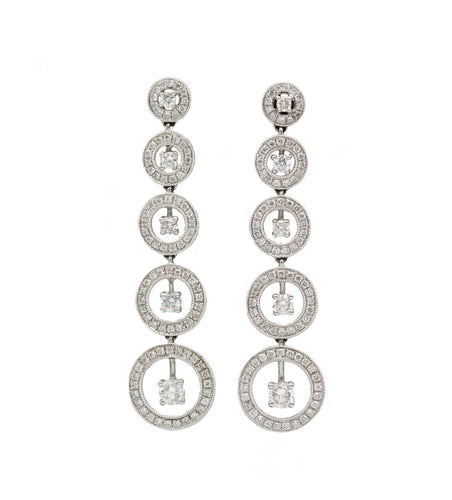 Boucles d'oreilles Boucles d'oreilles - or et diamants 58 Facettes 240042R