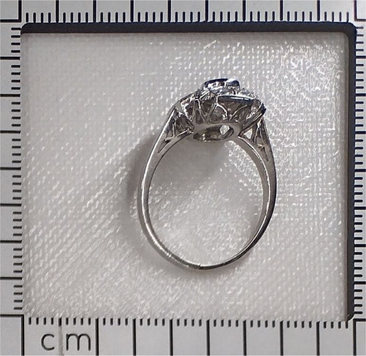 Bague 51 Bague Diamants Art déco 58 Facettes 23137-0327