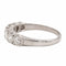 Bague 52.5 Bague Demi alliance or blanc Diamant 58 Facettes 2432013CN
