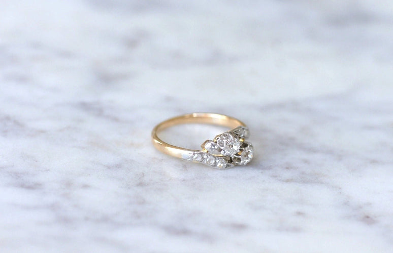 Bague Bague Toi et Moi diamants 58 Facettes