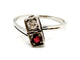 Bague 59 Bague Toi et Moi Or blanc Diamant 58 Facettes 1161984CD