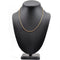Collier Chaine ancienne maille palmier or rose 58 Facettes 15-244A