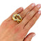 Bague 47 Bague "Noeud" en or sertie de diamants. 58 Facettes 31192
