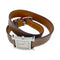 Montre Montre Hermès, "Heure H", acier sur cuir. 58 Facettes 31473