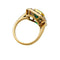 Bague 48 Bague en or jaune, émeraude et diamants. 58 Facettes 30985