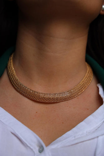 Collier Collier Maille polonaise Or jaune 58 Facettes 2058773CN