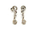 Boucles d'oreilles Boucles d'oreilles Pendantes Or blanc Diamant 58 Facettes 1523674CN
