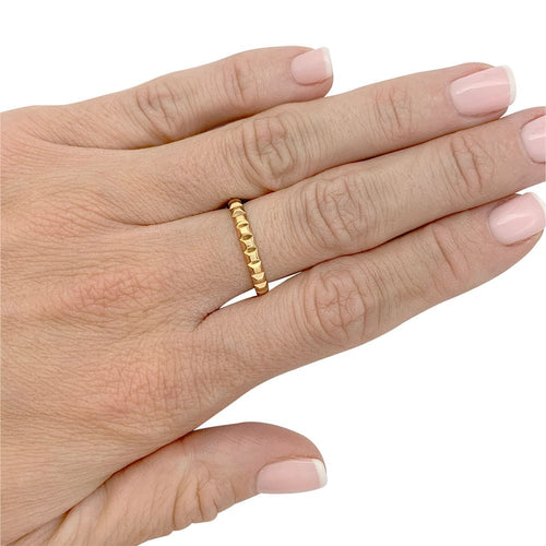Bague 54 Bague Boucheron, "Clou de Paris", or jaune. 58 Facettes 31997