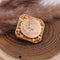 Broche Broche ancienne or rose diamants au muguet 58 Facettes 22-582