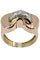 Bague 55 BAGUE TANK DIAMANTS 58 Facettes 035401