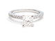 Bague 53 Bague Solitaire Or blanc Diamant 58 Facettes 578718RV