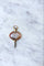 Pendentif Clef de montre paysage miniature sur verre 58 Facettes