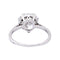 Bague 56 Bague Mellerio, platine et diamant. 58 Facettes 33413