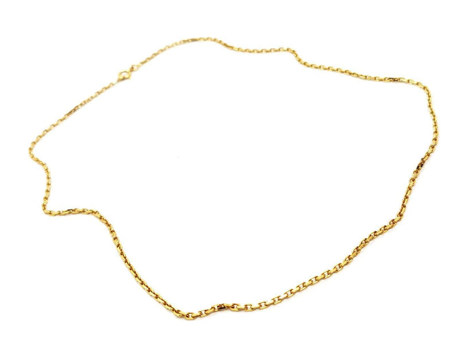 Collier Collier Maille forçat Or jaune 58 Facettes 1667989CN