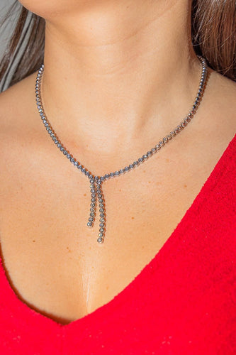Collier Collier Rivière Or blanc Diamant 58 Facettes 2826007CN